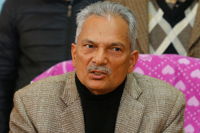 बाबुराम भन्छन्, ‘जनता परिवर्तन चाहन्छन् तर विकल्प छैन’