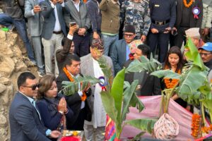 चिसापानी-राजकाँडा केबलकारको शिलान्यास