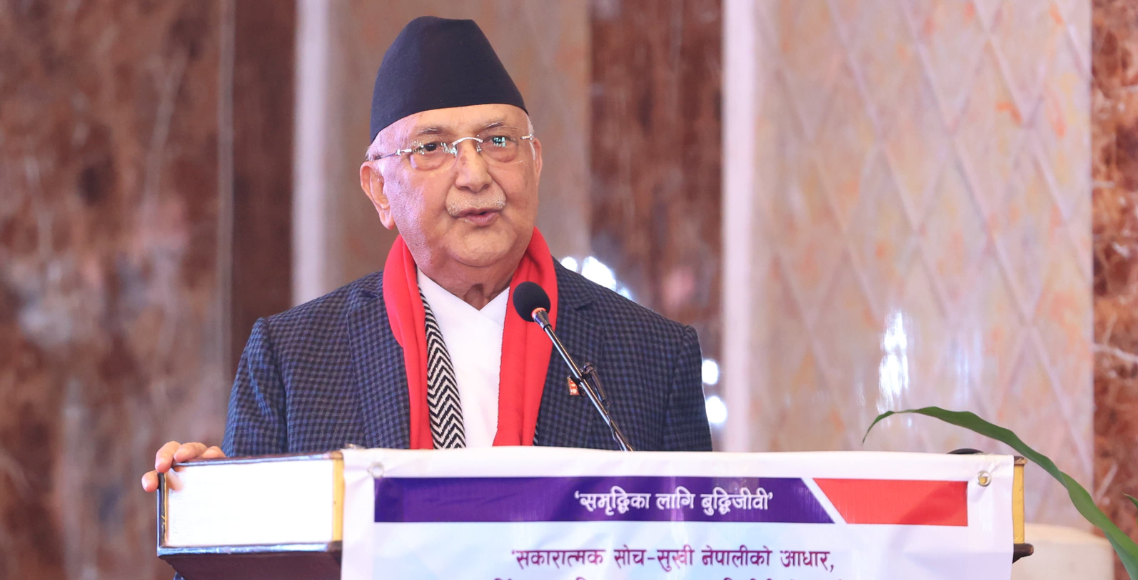 एमालेको झोले हुँ, यसमा गर्व छ : प्रधानमन्त्री ओली