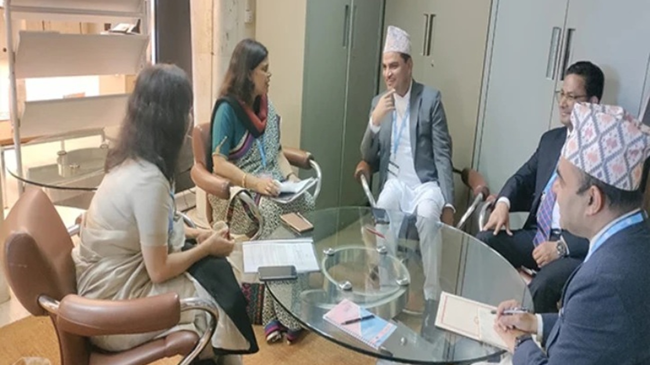 स्विट्जरल्यान्डमा नेपाल-भारतबीच स्वास्थ्य क्षेत्रमा सहकार्य विस्तार गर्ने सहमति
