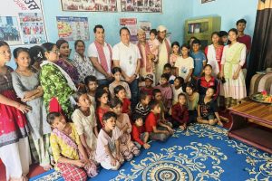 काँग्रेस नेता बिष्टद्धारा जन्मदिनमा अनाथ बालिका तथा महिलाहरुलाई सहयोग