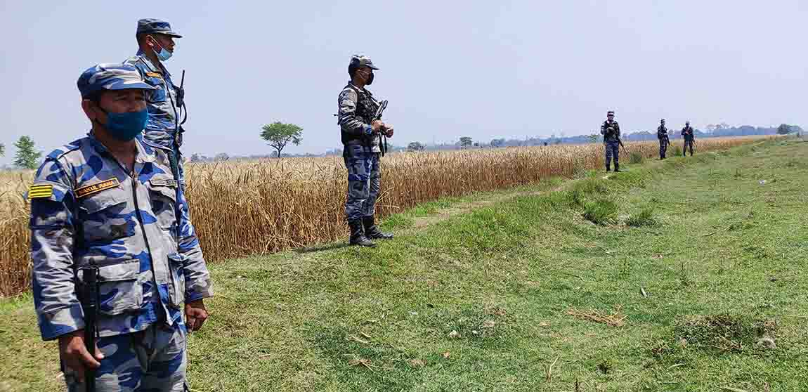 नेपाल-भारत सीमा क्षेत्रमा उच्च सुरक्षा सतर्कता