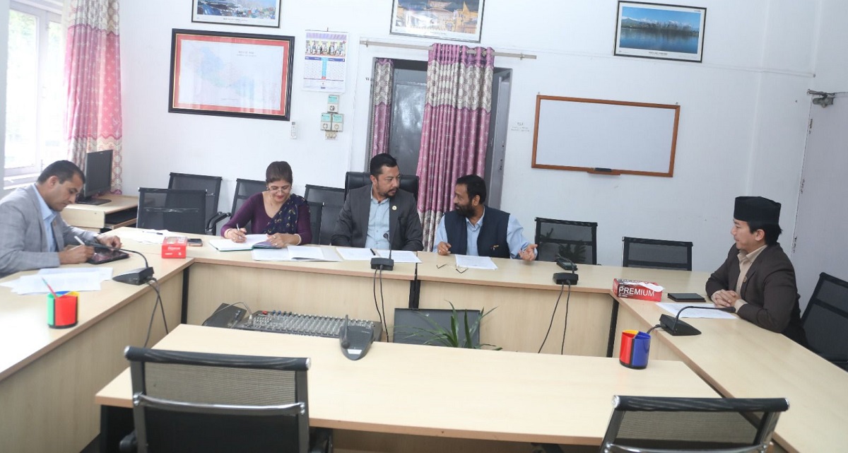 नेपाल-बेलायत संसदीय समूहको बैठक सम्पन्न