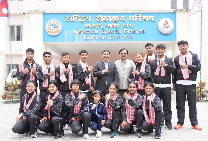 नेपाली टोली  जुडो च्याम्पियनपिशमा सहभागी हुन बङ्गलादेश प्रस्थान