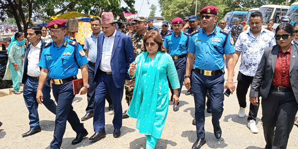 परराष्ट्रमन्त्री राणाद्वारा गौरीफन्टा नाका व्यवस्थित गर्न पहलको प्रतिबद्धता