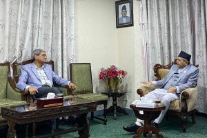 सभामुख घिमिरे र गृहमन्त्रीबीच दुई बुँदे सहमति कार्यान्वयनबारे छलफल