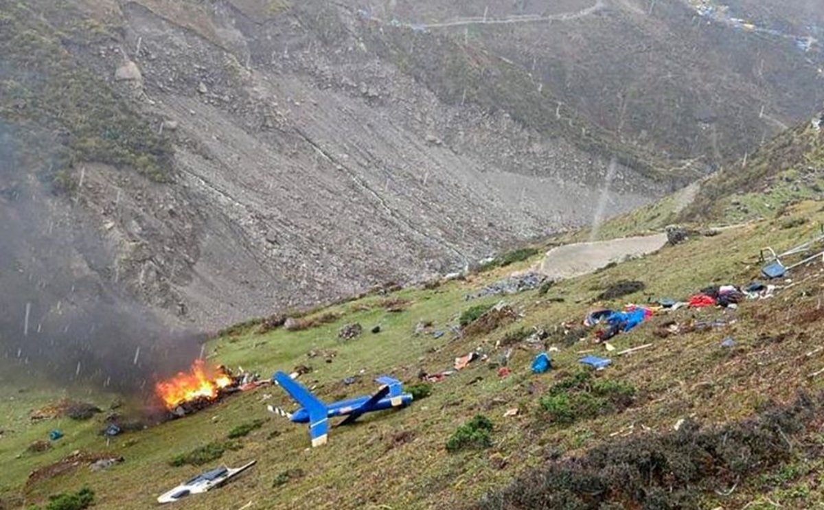 भारतको केदारनाथबाट फर्किरहेको हेलिकप्टर दुर्घटनाग्रस्त, सात जनाको मृत्यु
