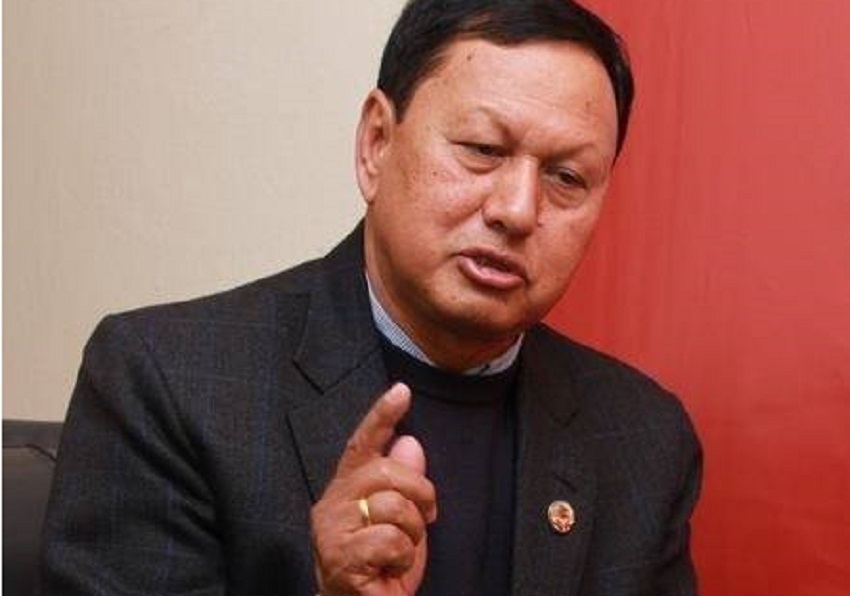 भ्रष्टाचार मुद्दा लागेका पूर्वमन्त्री बस्नेत अदालतमा बयान दिँदै