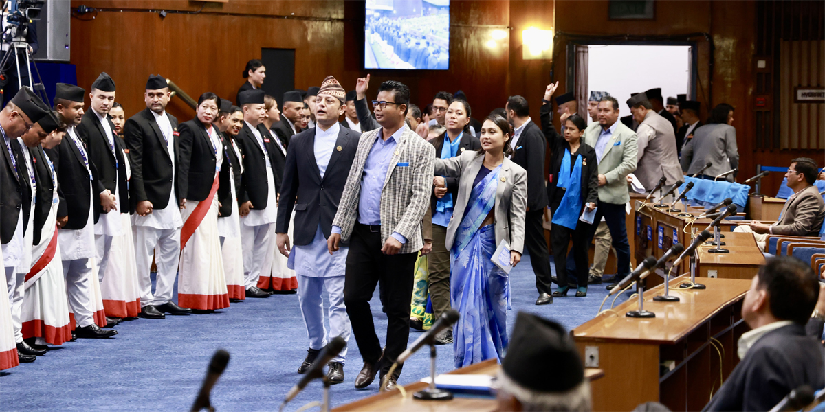 प्रधानमन्त्रीले सम्बोधन गर्ने आजको बैठक पनि अवरोध गर्ने रास्वपाको निर्णय