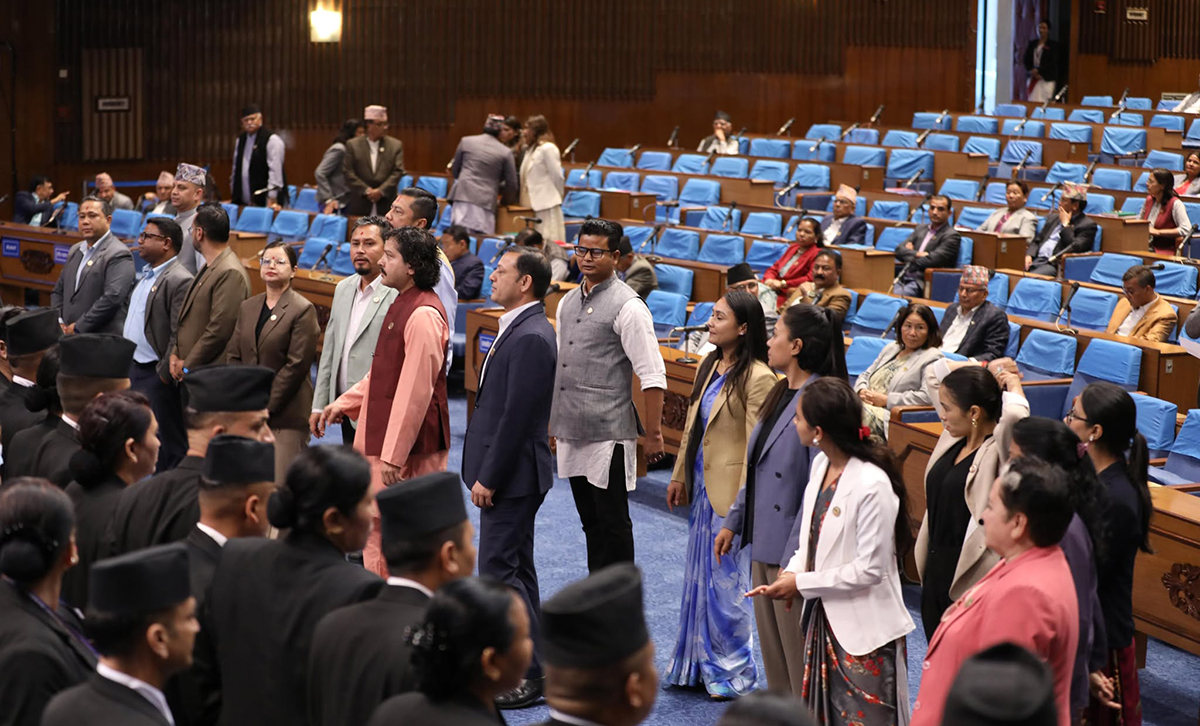 प्रतिनिधिसभा बैठकमा रास्वपा र राप्रपाको विरोध कायमै