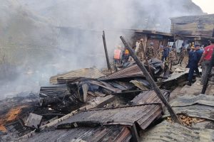बाम्काका आगलागी पीडितलाई एक करोड बढी सहयोग