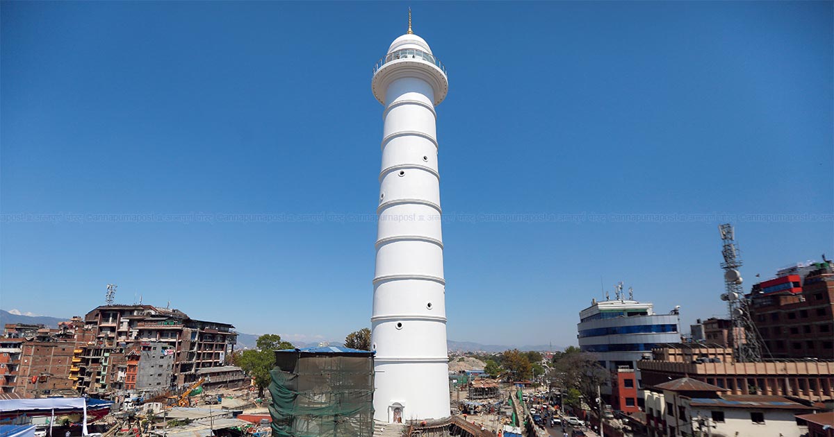 साउन १ बाट धरहरा हरेक दिन १२ घण्टा खुल्ने