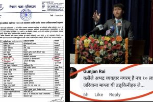 एलिनाबारे अभद्र टिप्पणी गरेपछि हिरासतमा पुर्‍यायो कविलाई