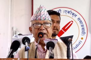 कुशासनको पक्षपोषक सरकारको पतन अनिवार्य छ : माधव नेपाल