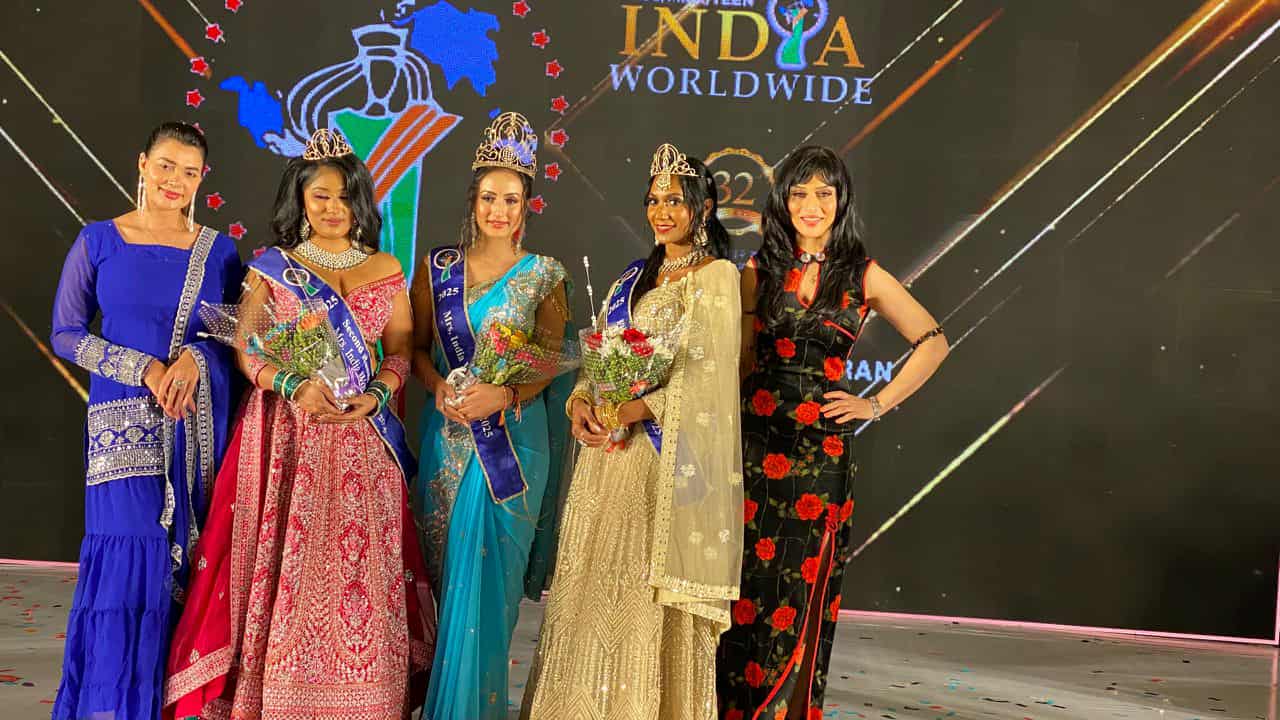 एनआरएनए युगान्डाकी अध्यक्ष अर्यालले जितिन मिसेज इन्डिया वर्ल्ड वाइड २०२५ को ताज
