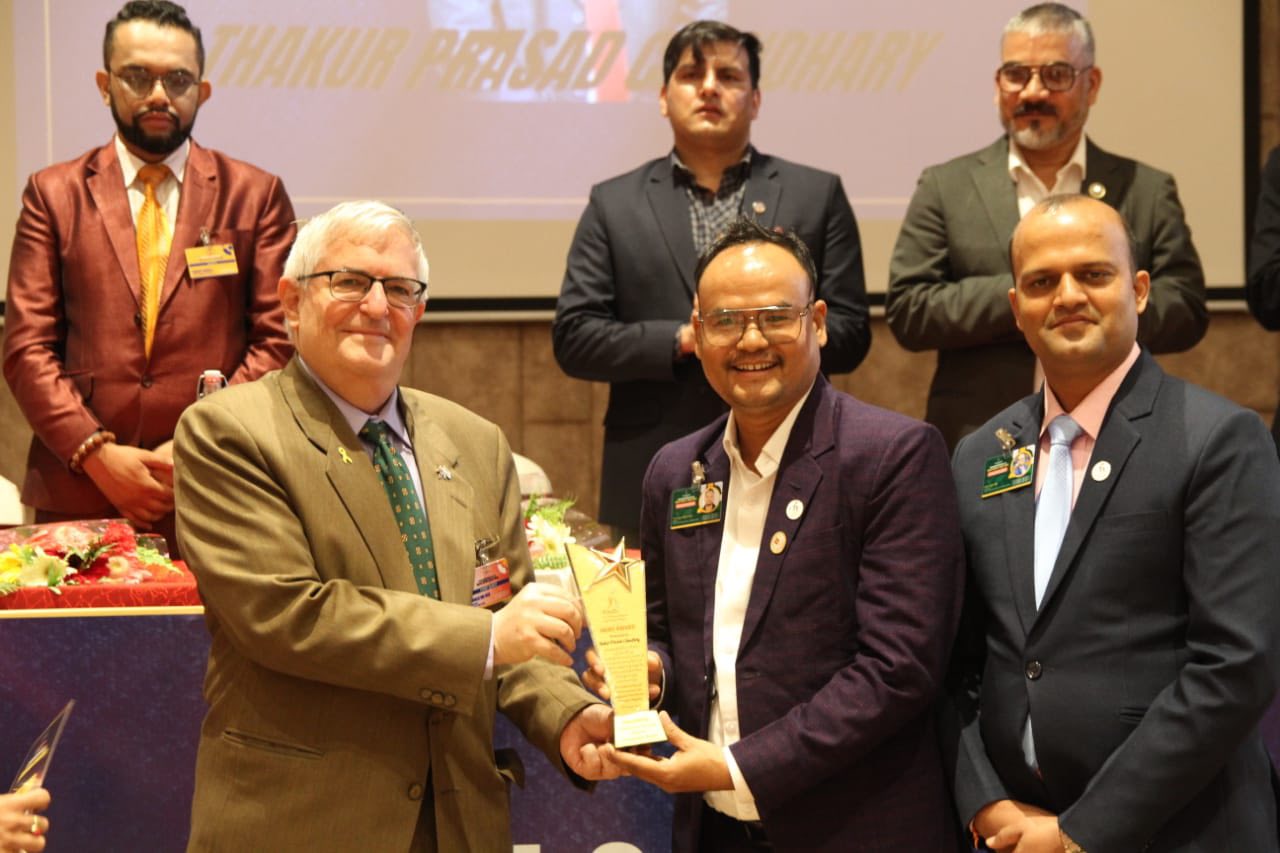 युवा अभियन्ता करिया प्रधानलाई अन्तर्राष्ट्रिय मानवअधिकार हिरो अवार्ड