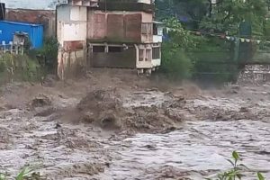 दार्चुलामा बाढीले तीन पुल बगायो