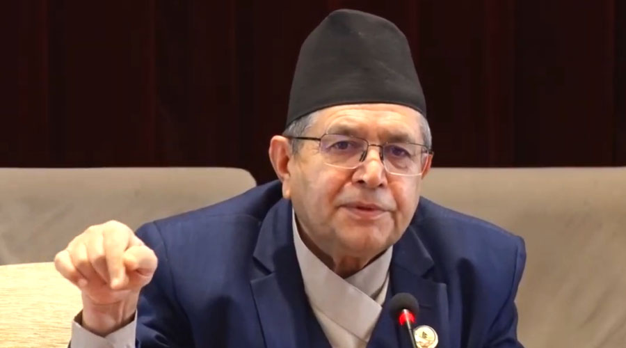 कुलिङ पिरियड गडबडी छानबिन प्रतिवेदन कार्यान्वयनबारे दलहरूसँग छलफल गर्दै सभामुख