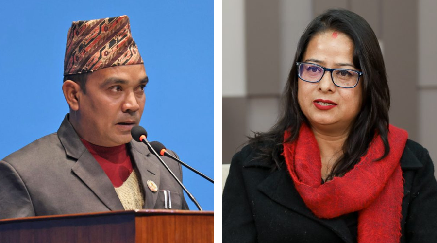 रञ्जिताले आफैंलाई दलको नेता घोषणा गर्दै संसद्‍मा पठाइन् पत्र