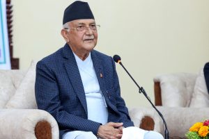 पूर्वराष्ट्रपति भण्डारी पार्टीविरुद्ध यसरी लाग्नुहोला भन्ने कल्पना गरेको थिइनँ : अध्यक्ष ओली