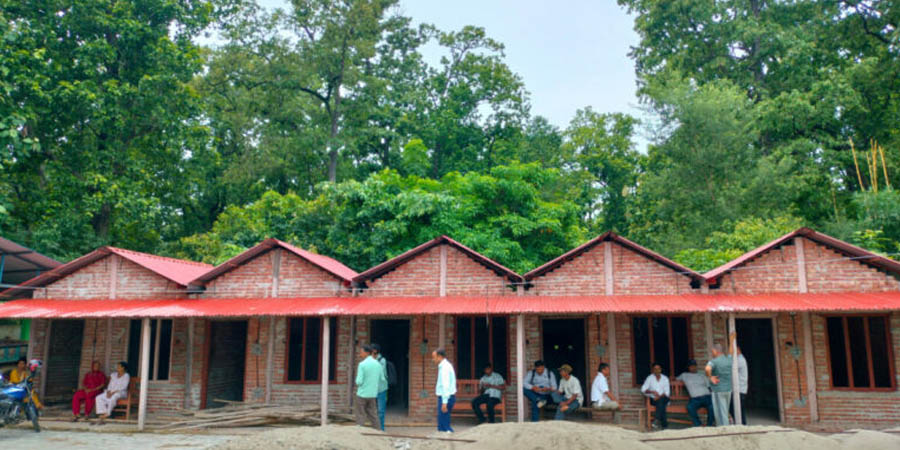 पाहुना घर निर्माण अन्तिम चरणमा