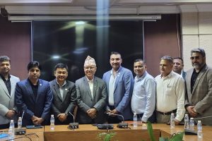 अर्थमन्त्री खनालसँग नाडाका पदाधिकारीकाे भेट, देशको वर्तमान आर्थिक अवस्थाबारे छलफल