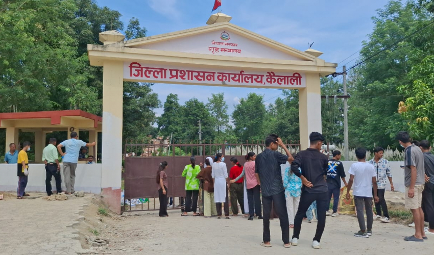 कैलालीमा जारी निषेधाज्ञा र कर्फ्युमा परिमार्जन