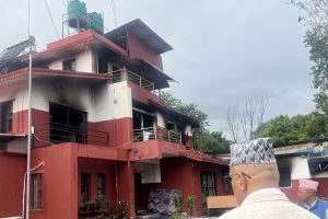 गण्डकीका मुख्यमन्त्रीको निवासमा फेरि आगजनी