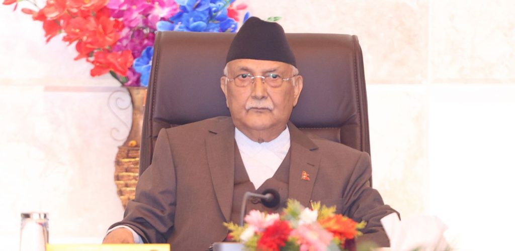 प्रधानमन्त्री केपी शर्मा ओलीले दिए राजीनामा