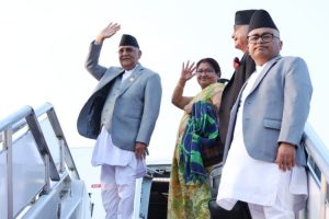 चीन भ्रमण सकेर स्वदेश प्रस्थान गरे ओली