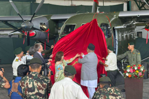 अमेरिकाले नेपाली सेनालाई दियो स्काई ट्रक र एयर एम्बुलेन्स