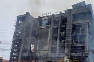 विराटनगरको भाटभटेनीमा जलेको मानव कंकाल फेला