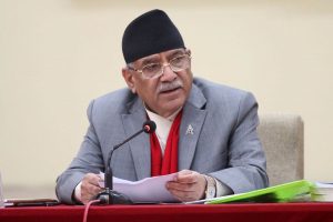 संविधान र संसदीय प्रक्रियाबाट निकास खोज्न प्रचण्डको अपिल