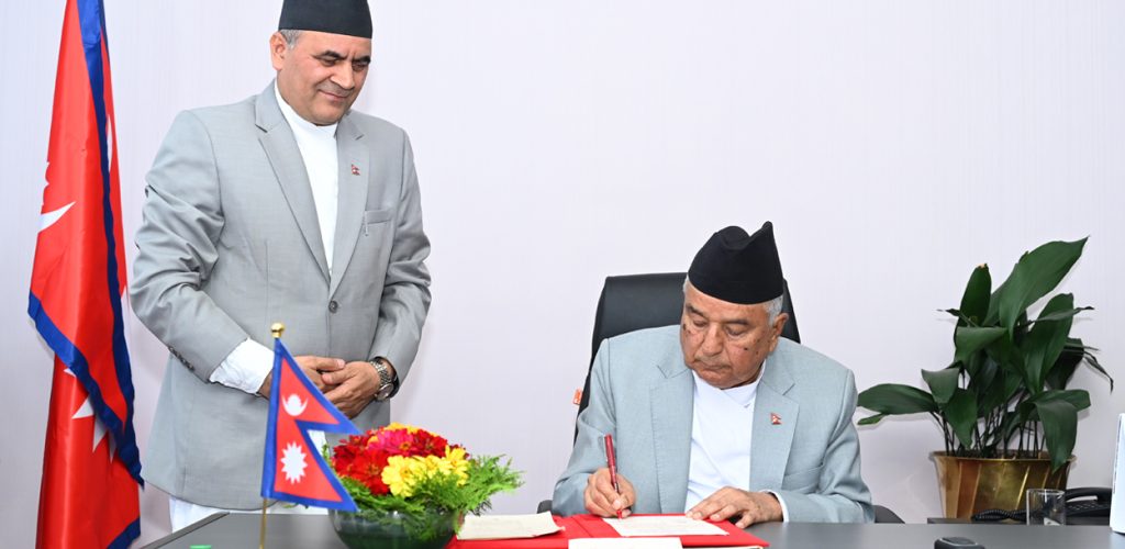 राष्ट्रपतिबाट मतदाता नामावली सम्बन्धी अध्यादेश जारी