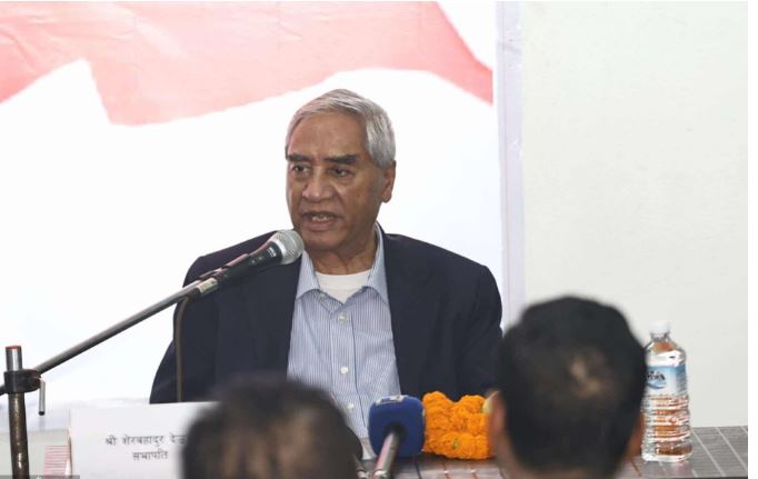 जेन-जीका जायज माग पूरा गर्नैपर्छ : देउवा
