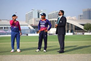 विश्वकप लिग-२: युएईविरुद्ध नेपालले पहिला ब्याटिङ गर्दै