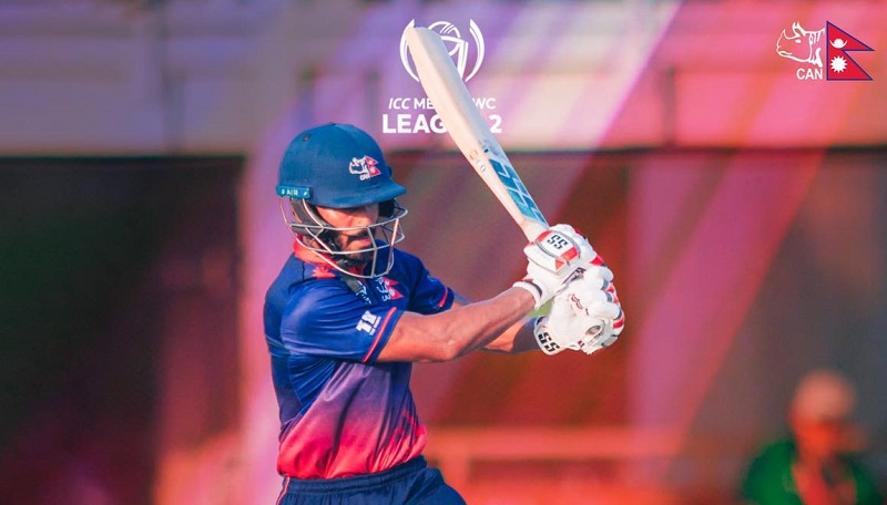 विश्वकप क्रिकेट लिग–२ अन्तर्गत नेपालले आज युएईसँग खेल्दै