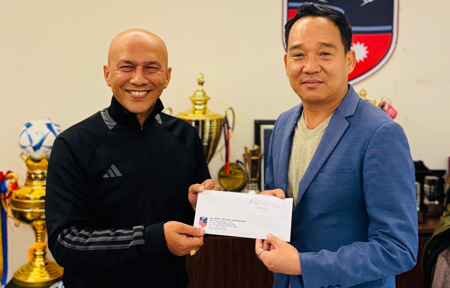 खड्कालाई पुरुष फुटबल टिमको प्रशिक्षण जिम्मेवारी