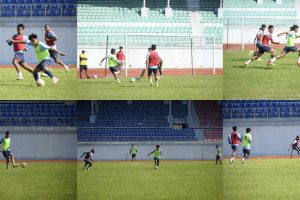 बाङ्लादेशविरुद्धको मैत्रीपूर्ण खेलका लागि नेपाली टाेलीको प्रशिक्षण सुरु