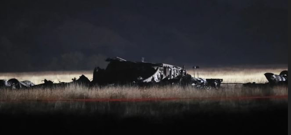 जर्जियामा टर्कीको सैन्य कार्गो विमान दुर्घटना २० जनाको मृत्यु