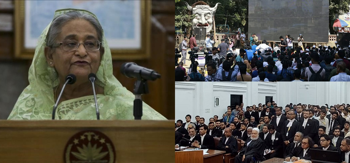 शेख हसिना विरुद्धको फैसला सुनाउन सुरु, बांग्लादेशमा सुरक्षा कडा