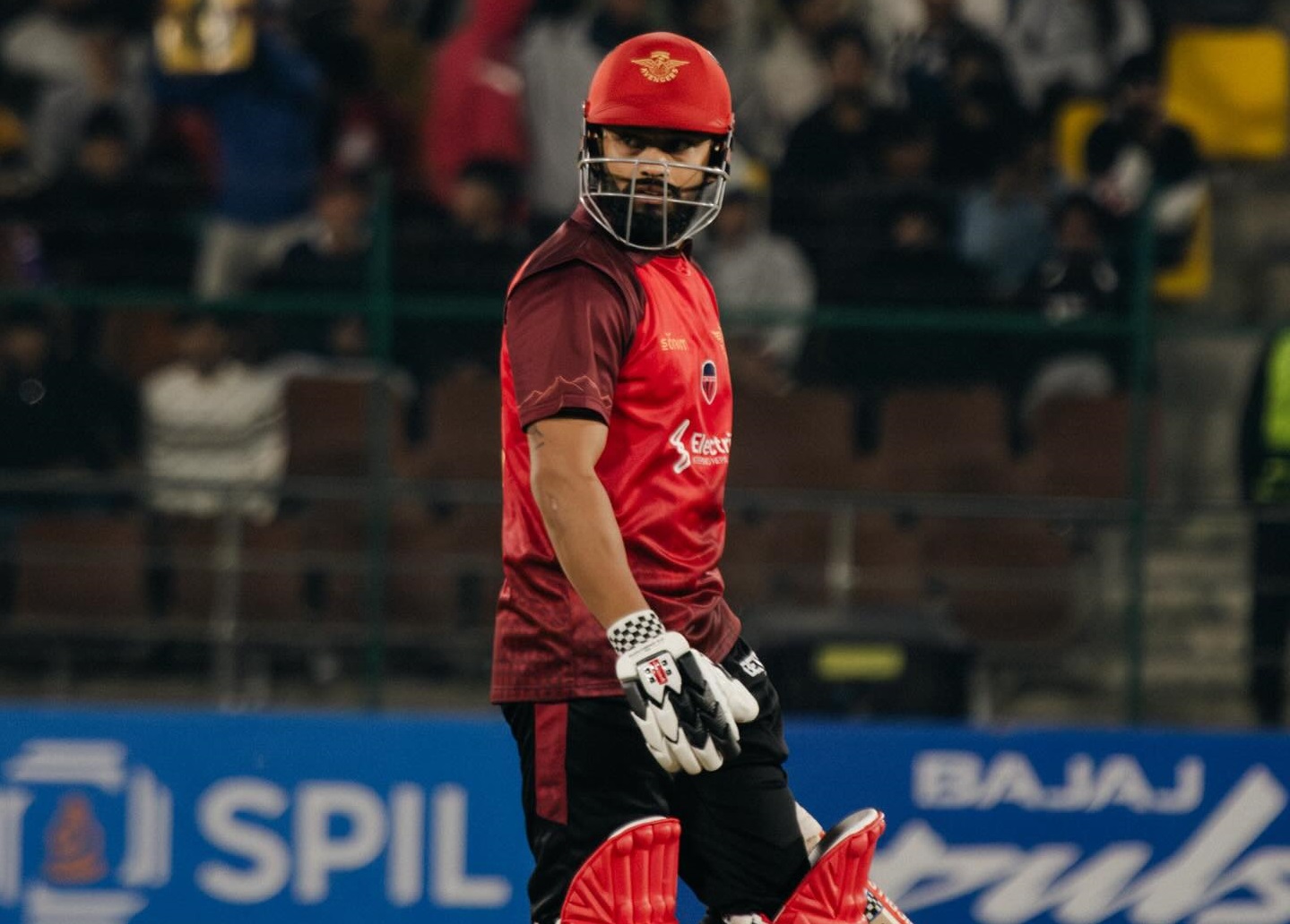 जनकपुरविरुद्ध पोखराको ब्याटिङ