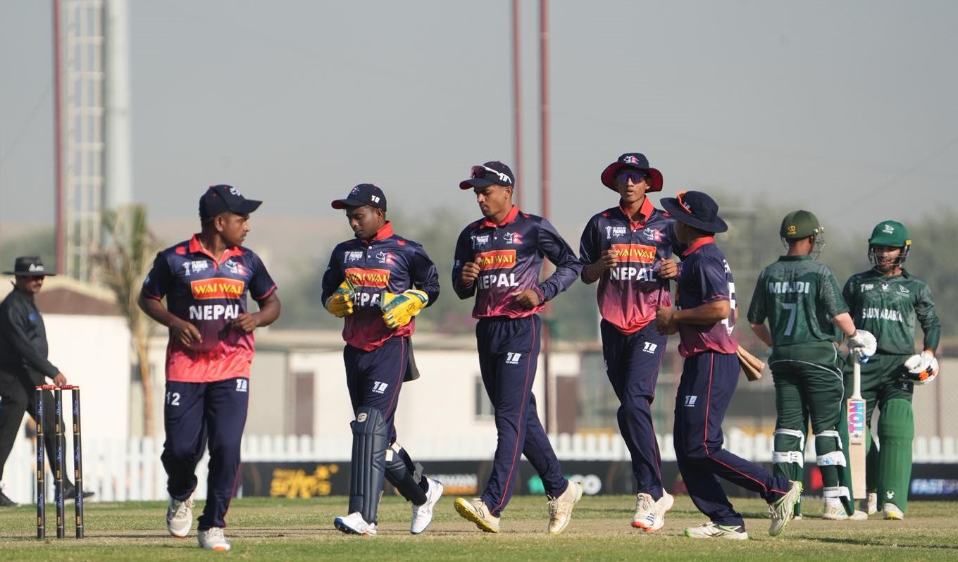 एसिसी यू-१९ प्रिमियर कप : साउदीले दियो नेपाललाई ११९ रनको लक्ष्य