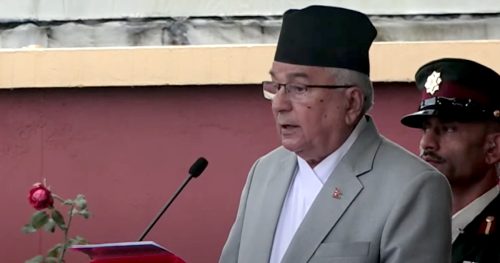 निर्वाचनमा सेना परिचालन गर्न राष्ट्रपतिद्वारा स्वीकृति प्रदान