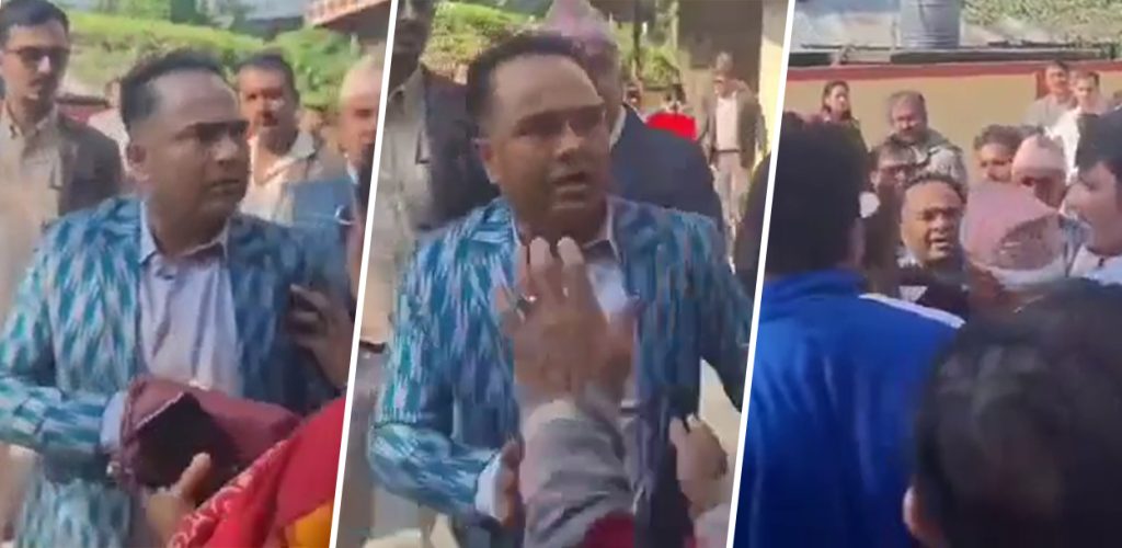 विराटनगरमा एमाले प्रतिनिधि छनोटमा विवाद, नेता बस्नेतमाथि हातपात