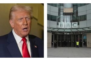 बीबीसीले माग्यो ट्रम्पसँग माफी , क्षतिपूर्ति दिन अस्वीकार