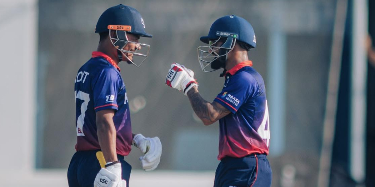 अमेरिकालाई नेपालले दियो २७२ रनको लक्ष्य