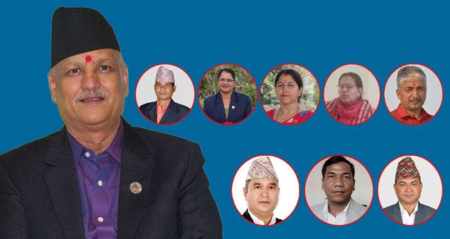 कैलालीबाट एमालेका एक पदाधिकारीसहित ९ नेता चुनावी मैदानमा
