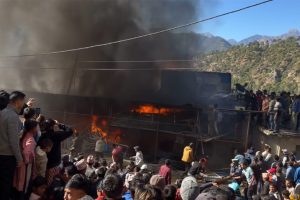  बाजुराको मार्तडीमा आगलागी हुँदा दुई करोड बढीको क्षति