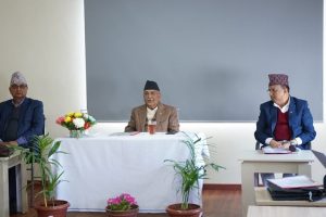 एमाले सचिवालय बैठक बस्दै